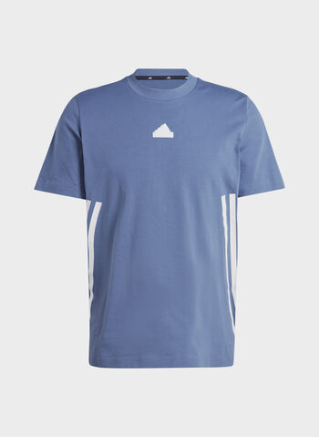 T-SHIRT GIROCOLLO TRIPLE STRIPES, PRELOVED INK, small