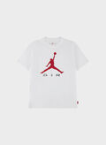 T-SHIRT JORDAN LOGO RAGAZZO, 001 WHT, thumb