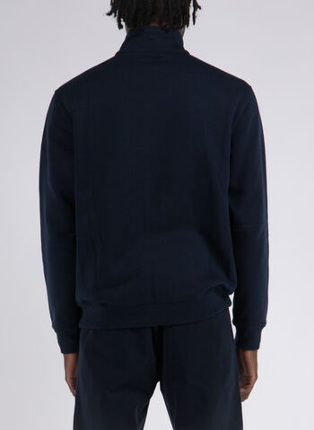 FELPA FULL ZIP CON LOGO CLASSIC, BS501 NVY, small