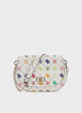 BORSA A TRACOLLA EMELIE, MUO WHT LOGO, thumb
