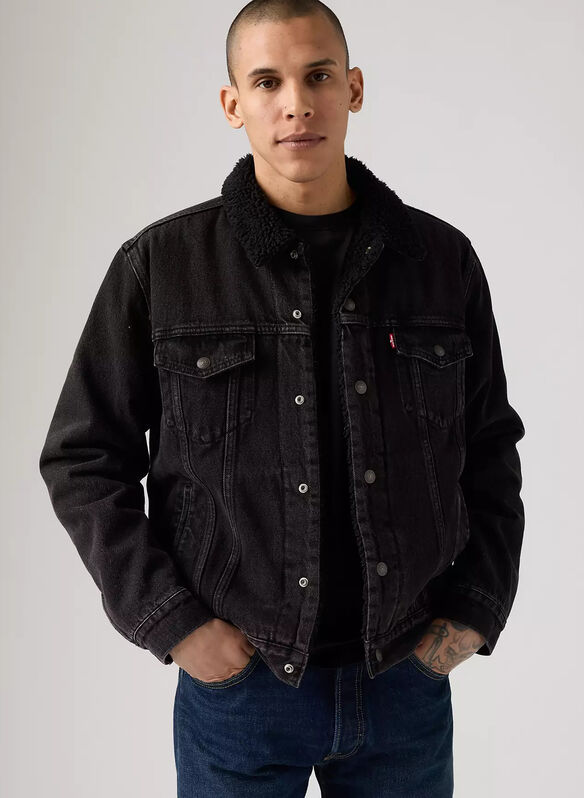 GIUBBOTTO SHERPA, 0291 BLK, medium