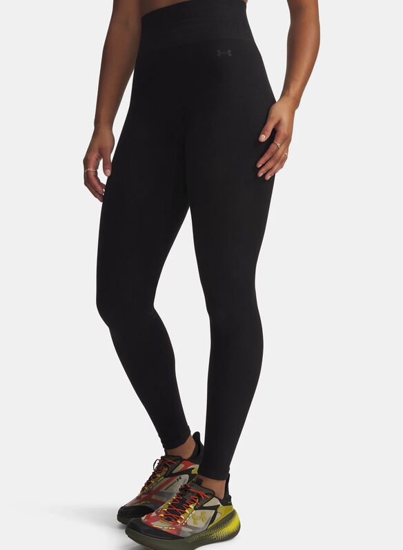 LEGGINGS SEAMLESS COTTON, 0008 BLK, medium