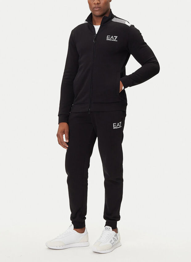 TUTA 7 LINES FULL ZIP, UC001 BLK, large