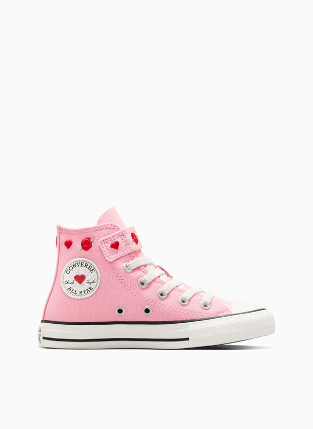 SCARPA CHUCK TAYLOR ALL STAR VALENTINE'S DAY EASY ON BAMBINA, 651 PINK, large