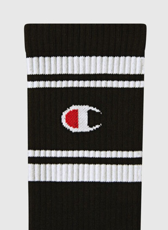 CALZA PACK 3 MEZZA GAMBA, KK001 BLK, medium