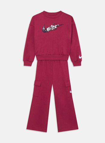 TUTA CON PANTALONI CARGO BAMBINA, ADZ PLATINUM, small