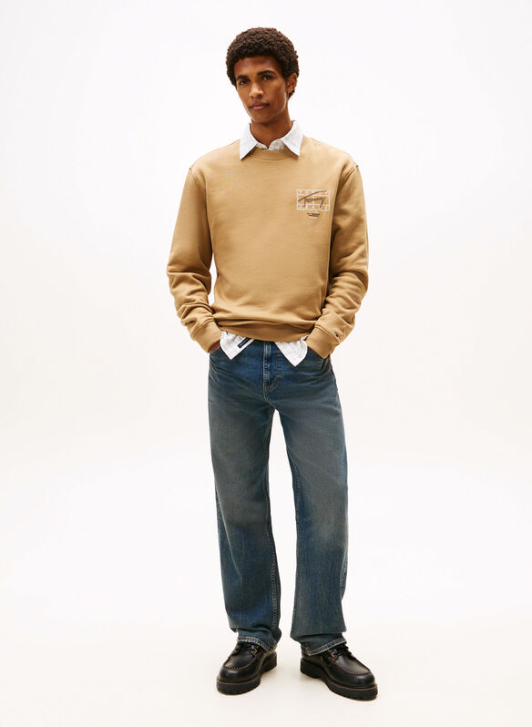 FELPA GIROCOLLO TJM PLAY, AEN DARK DUNE, medium