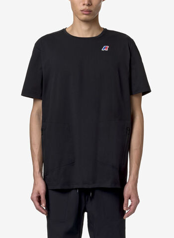 T-SHIRT SERIL TRAVEL, USY BLK, small