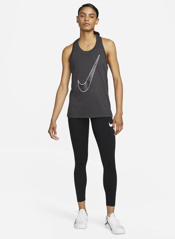 CANOTTA TRAINING CON LOGO ANIMALIER, 070 SMOKE GREY, small