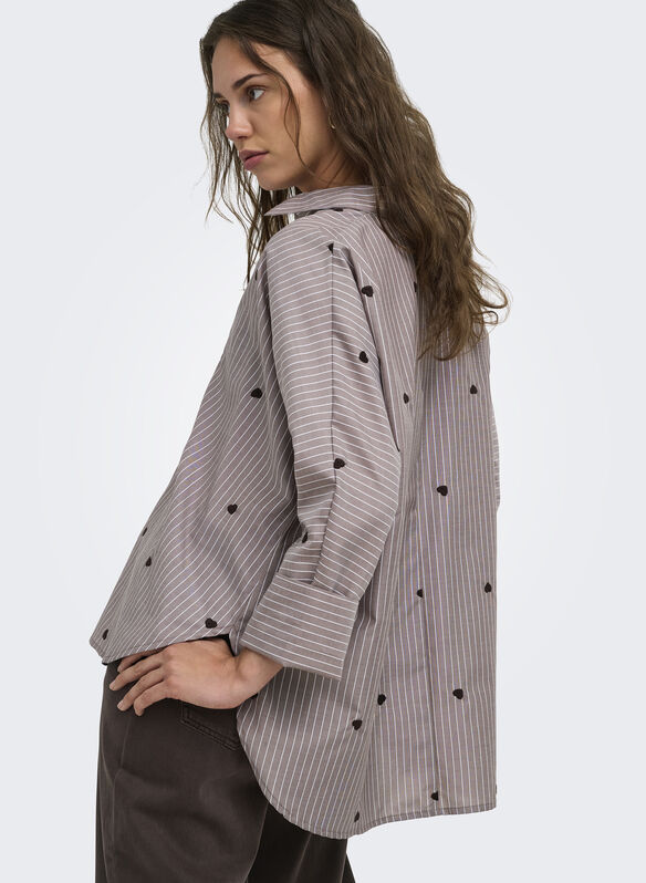 CAMICIA ONLNEW, COFFEE BEAN, medium
