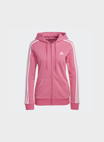 FELPA 3 STRIPES ESSENTIALS, FUXIA, small