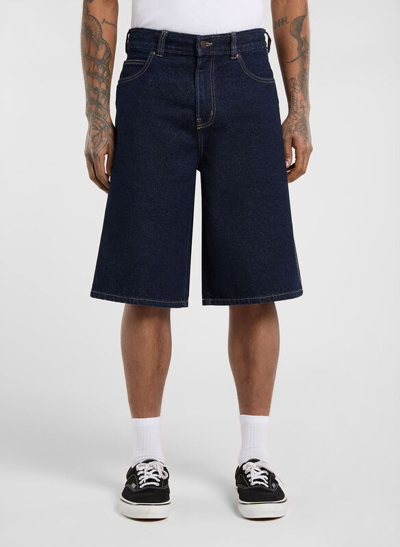 BERMUDA 957 13-INCH IN DENIM, - DENIM SCURO, medium