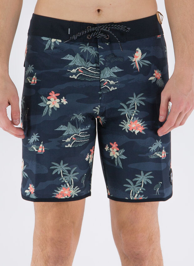 BOARDSHORT SCALLOP FANTASIA, , large