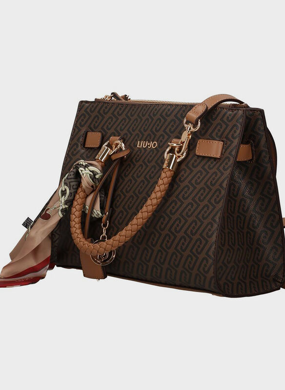 BORSA MANH S SATCHEL LOGATA, 81140 MORO, medium