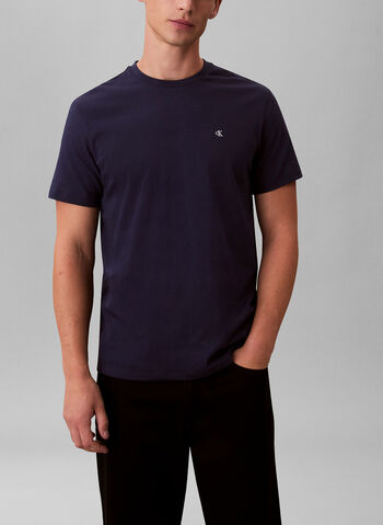 T-SHIRT CON MONOGRAMMA LOGO, CEF NVY, small