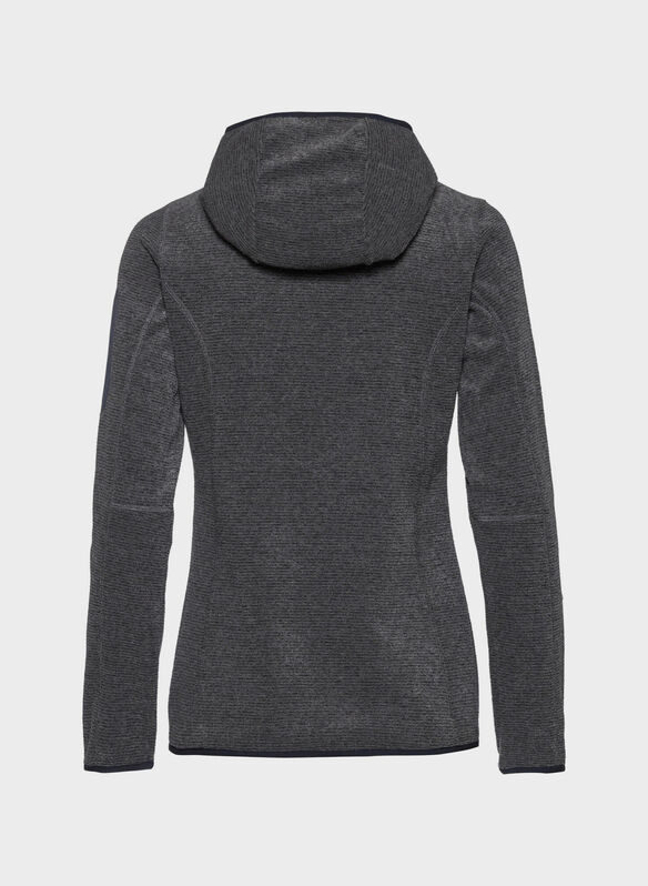 FELPA IN PILE IN KNIT-TECH MÉLANGE, U423 ANTRFUXIA, medium