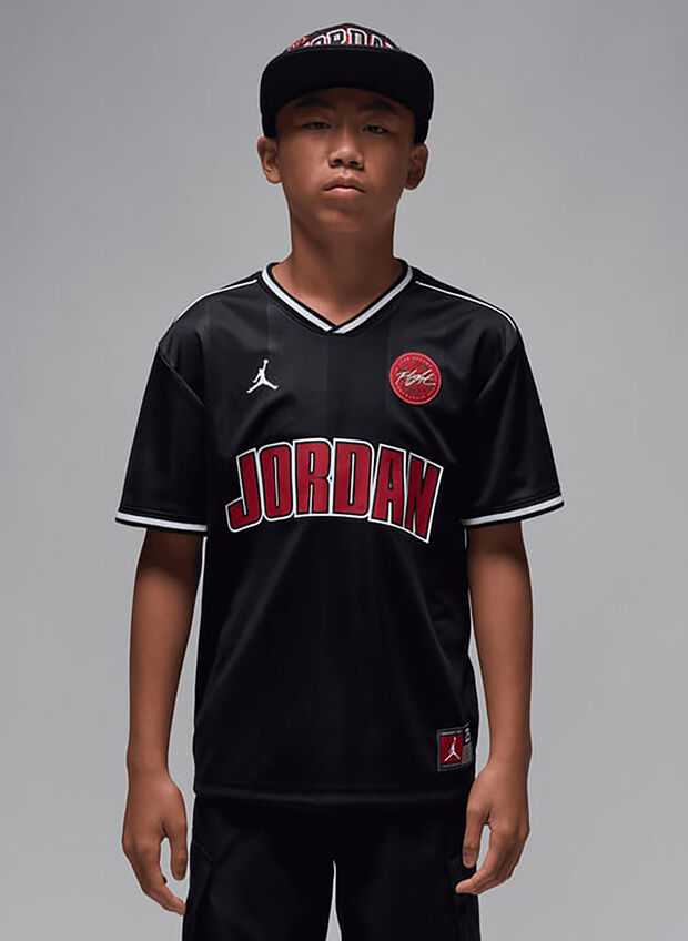 T-SHIRT SPORT RAGAZZO, 023 BLK, large