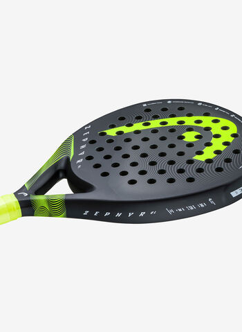 RACCHETTA DA PADEL ZEPHIR ULTRALIGHT, UNI BLKYEL, small