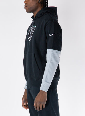 FELPA HOODIE NFL RAIDERS, BLK, small