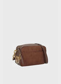 BORSA FAIZA M CAMERA CASE SUEDE, 09032 TABACCO, thumb