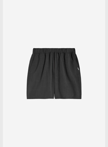 SHORTS A GAMBA AMPIA, N BLK, small