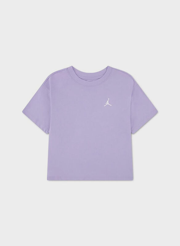 T-SHIRT ESS BROOKLYN JORDAN RAGAZZA, P2W VIOLET, medium