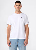 T-SHIRT MODERN MICRO LOGO, WW001 WHT, thumb