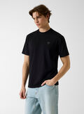 T-SHIRT IN MISTO MODAL, JBLK BLK, thumb