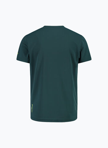 MAGLIA A MANICA CORTA FAST DRY CON STAMPA RAGAZZO, E958 ALPINE, small