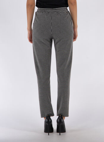 PANTALONE JOGGER IN PIED DE POULE, R52 BLKWHT, small