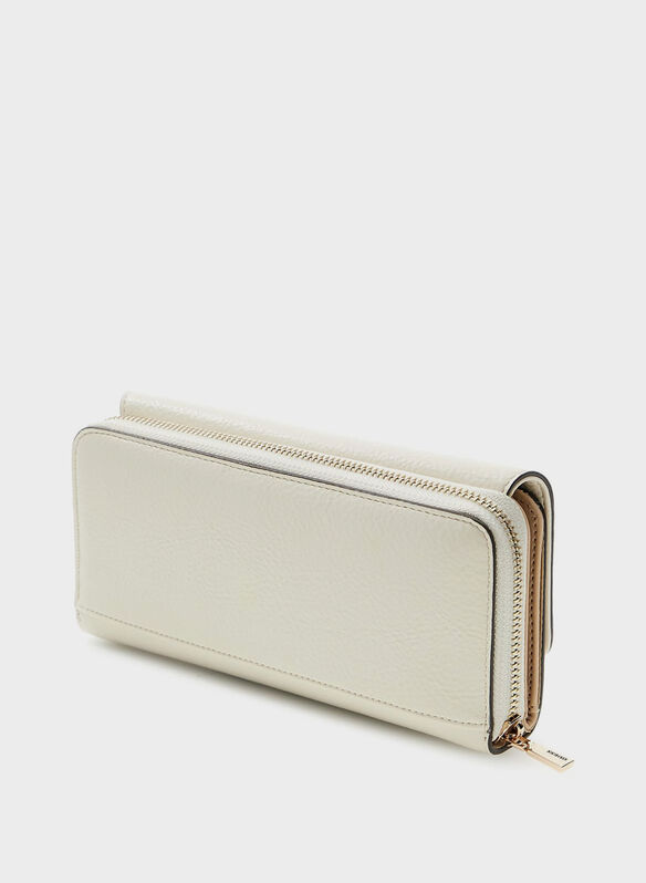 PORTAFOGLIO BROOKE, OFF WHT, medium