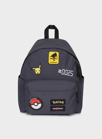 ZAINO DAY PAK'R POCKEMON PATCHES UNISEX, BLK, small