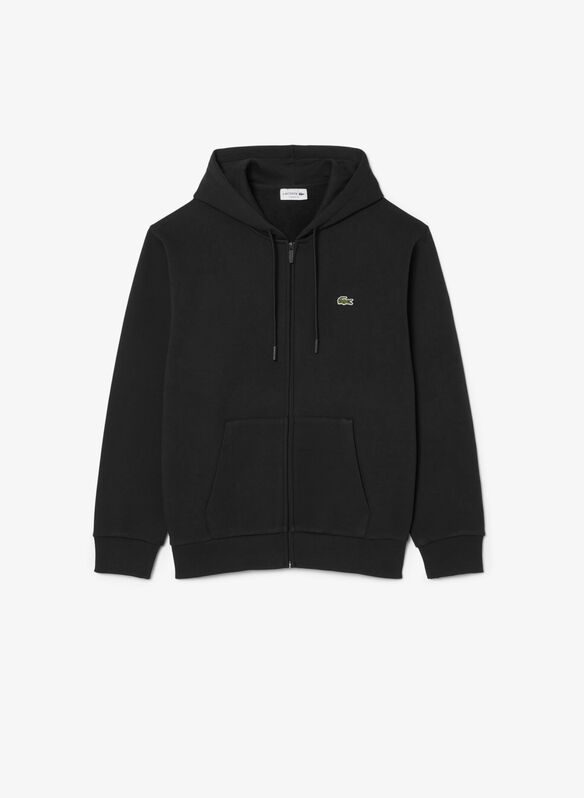 FELPA FULL ZIP MICRO LOGO, 031 BLK, medium