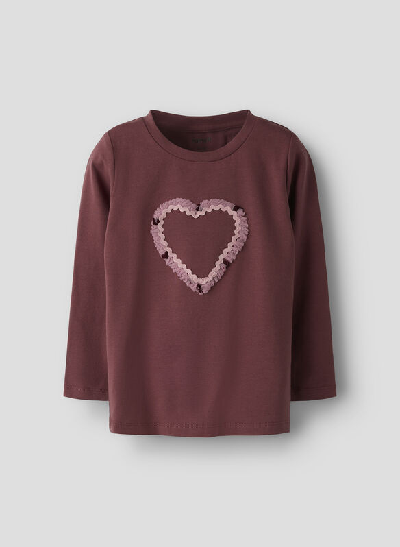 T-SHIRT NAGINO BAMBINA, WILD GINGER ROSA ANTICO, medium