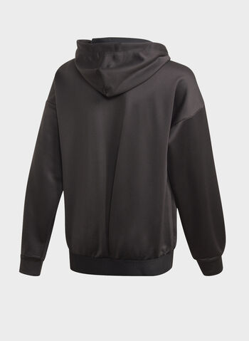 FELPA CON CAPPUCCIO UP2MV AEROREADY LOOSE RAGAZZA, BLK, small