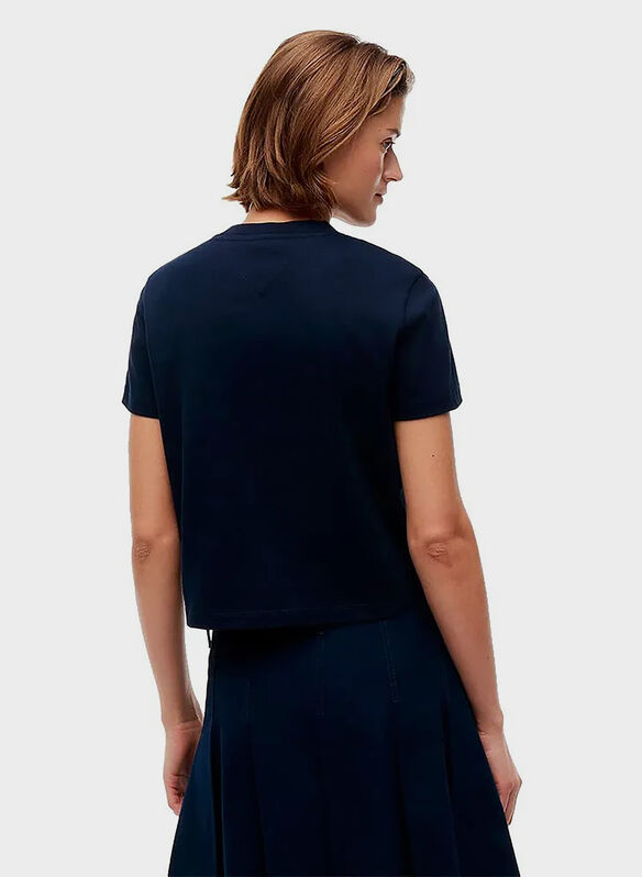 T-SHIRT CROP, C1G NVY, medium