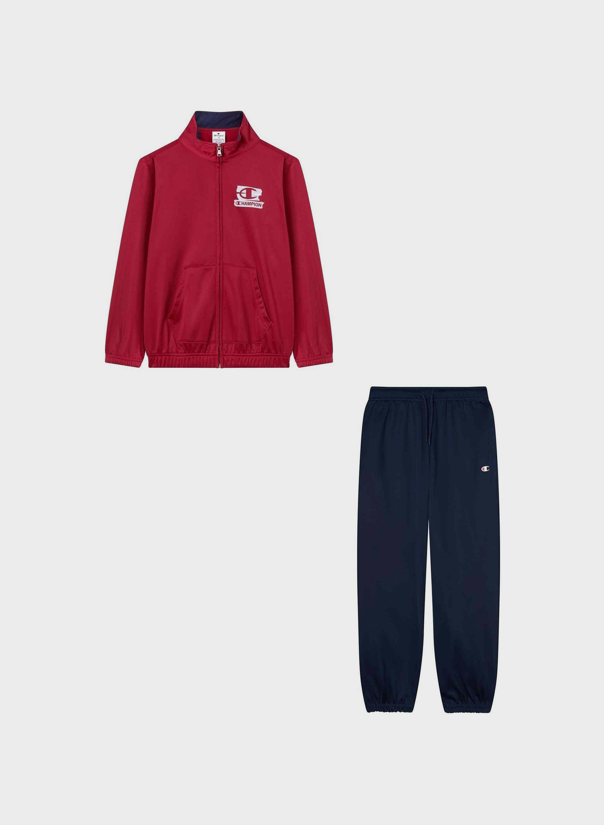 Tuta Full Zip Poly Ragazzo