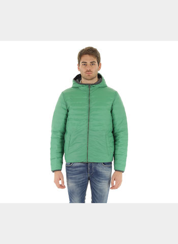 PIUMINO BUDDY REVERSE , 5GREYMELGREEN, small