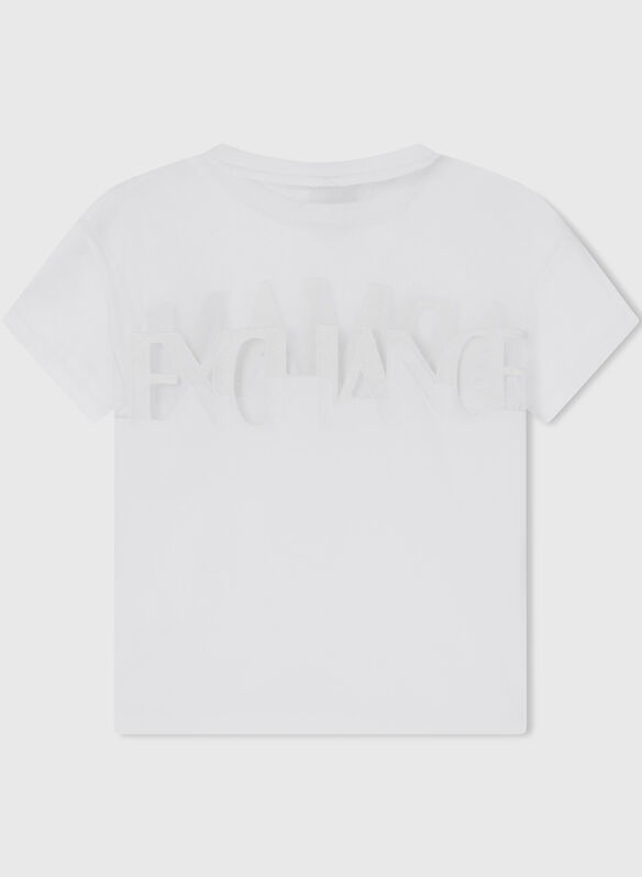 T-SHIRT IN COTONE, U0002 WHT, medium