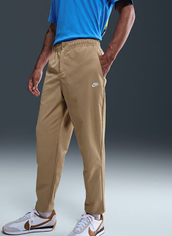 PANTALONE CLUB AFFUSOLATI IN TESSUTO, 298 BEIGE, small