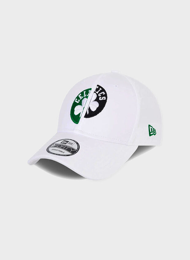 NEW ERA CAPPELLO BOSTON CELTICS HALF AND HALF Bianco | Sport85