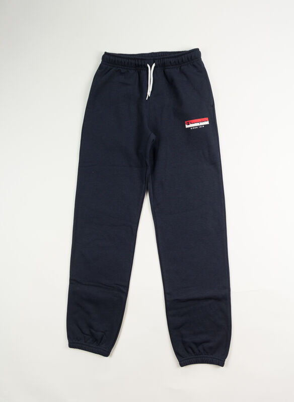 PANTALONE SPORTIVO CON COULISSE RAGAZZO, NVY, medium