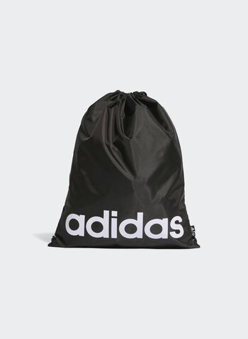 GYM SACK LINEAR UNISEX, BLK, small