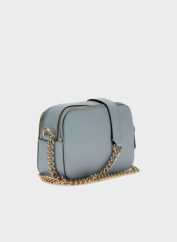 BORSA TRACOLLA MINI NOELLE SAFFIANO, MYB CELESTE, medium