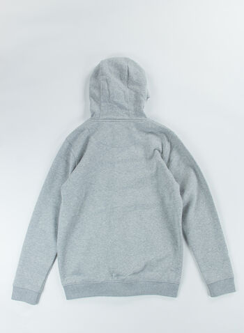 FELPA FULL ZIP CON CAPPUCCIO CLASSIC RAGAZZO, G59 GREY, small