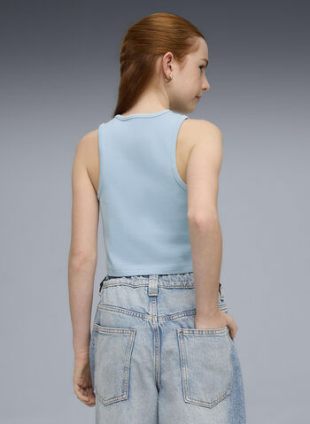 CANOTTA MID 90 CROP RAGAZZA, 47 SEAFOAM, small