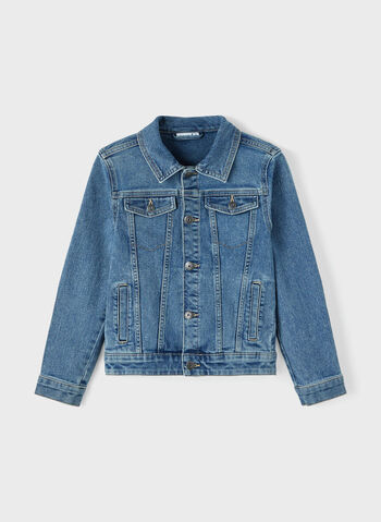 GIUBBOTTO JEANS JACK RAGAZZO, MEDIUM BLUE DENIM, small
