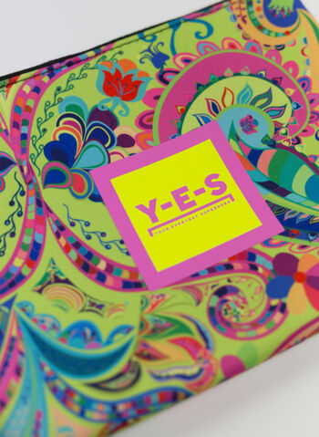 POCHETTE FLOWER UNISEX, 019 GIALLO, small