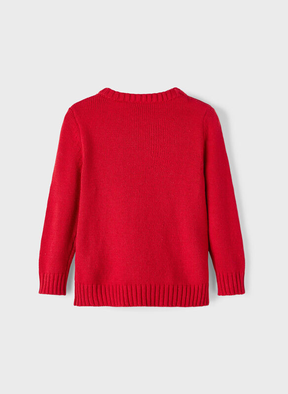 MAGLIONE CHRISTMAS BAMBINO, JESTER RED RED, medium