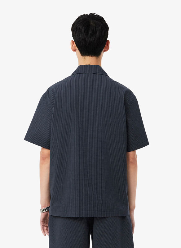 CAMICIA GOFFRATA RELAXED, 4CI GRAFITE, medium